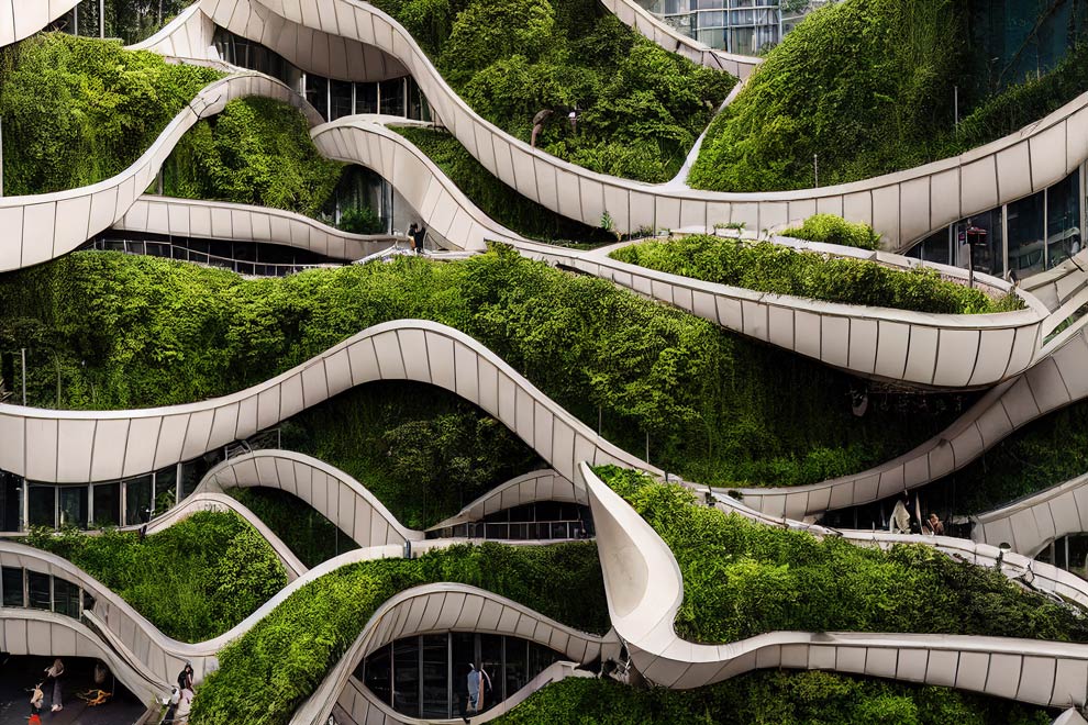 Die ökologische Stadt der Zukunft
