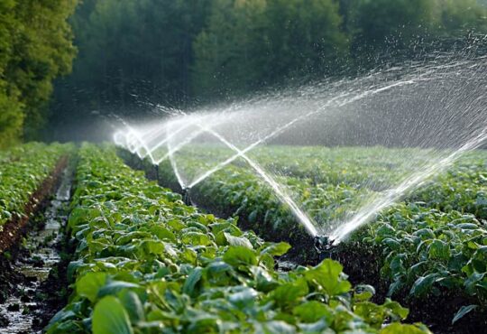 Nutzung von aufbereitetem Abwasser in der Landwirtschaft