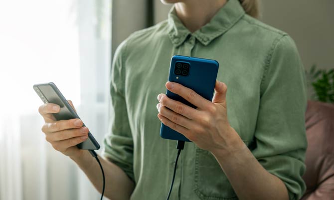 Verwendung für mobile Datensicherung